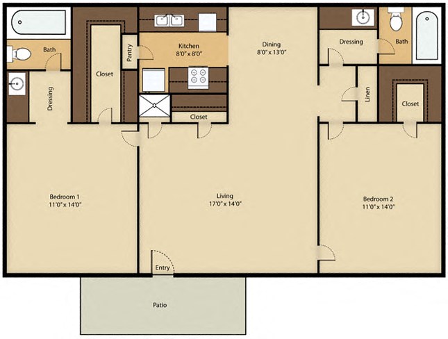 720 Carrollwood Village Dr. 1-2 Beds Apartment, Affordable for Rent - Photo Gallery 12